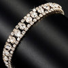 Hand Woven Beads Rhinestone Bracelet