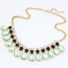 Collar Statement Gemstone Necklace