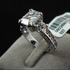 The White Rectangle Emerald Ring