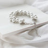 Pearl Diamond Beads Bracelet