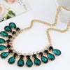 Collar Statement Gemstone Necklace