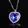 Romantic Heart Titanic Necklace