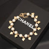Pearl Love Heart Cross Bracelet