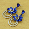 Big Blue Sapphire  Earring