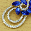 Big Blue Sapphire  Earring
