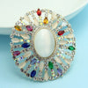 Luxury Shiny Rhinestone Pin Brooch