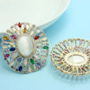 Luxury Shiny Rhinestone Pin Brooch