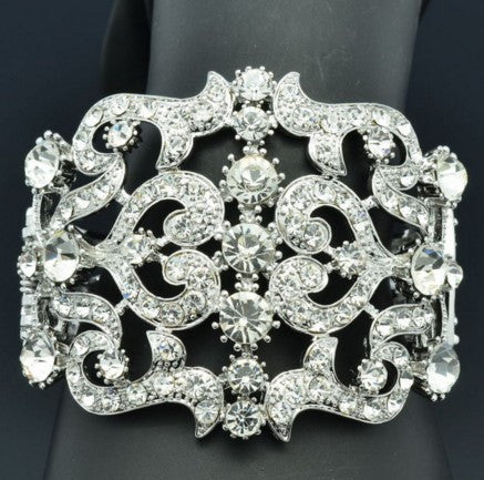 Clear Rhinestone Crystal Bracelet