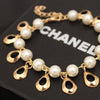 Pearl Love Heart Cross Bracelet